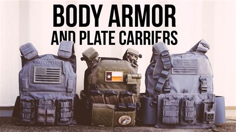 Body Armor And Plate Carriers Youtube
