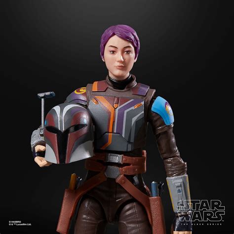 Hasbro Debuts Star Wars Ahsoka Sabine Wren Black Series Figure
