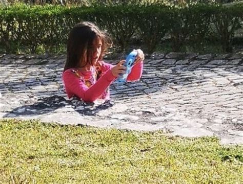 Optical Illusion Has Internet Freaking Out Over Girl In Cement