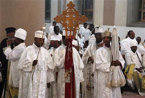 Ethiopian Christians Celebrate Christmas