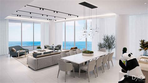 Modern Miami Condo Residential Interior Design From Dkor Interiors