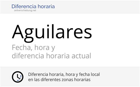 hora actual en aguilares argentina departamento de río chico tucuman fecha zona horaria