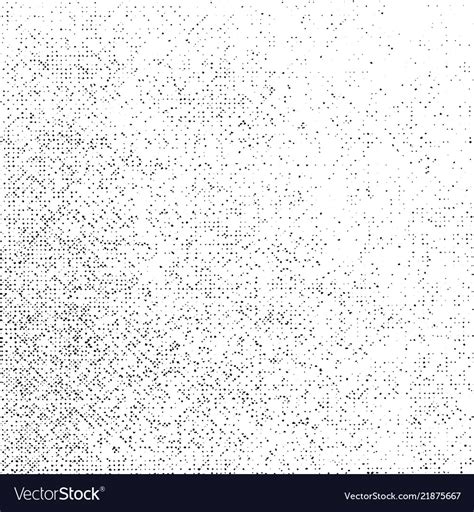 Grunge Texture On White Background Abstract Dot Vector Image