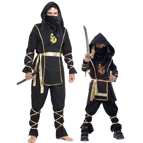 Umorden Halloween Dragon Ninja Costume Men Boys Warrior