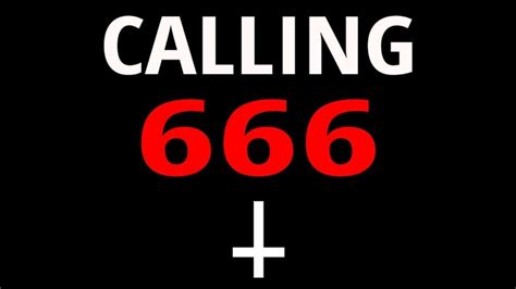 Calling 666 666 6666 Gone Wrong The Devil Called Back