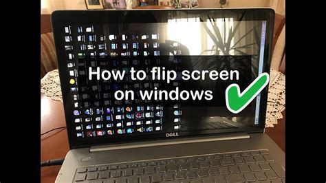 How To Flip Screen On Windows Youtube
