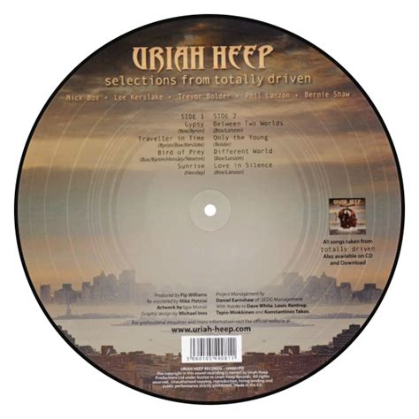 Uriah Heep Selections From Totally Driven купить на виниловой