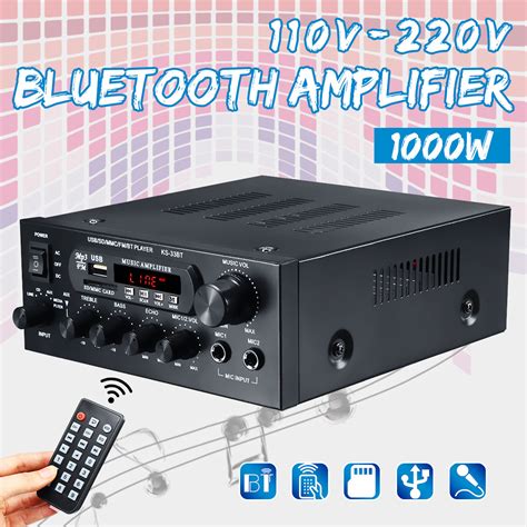110v ~230v 1000w Home Amplifiers Audio Hifi Bass Audio
