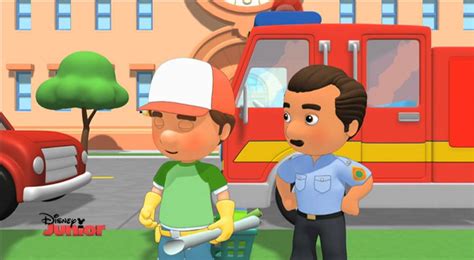 The tool's backstories and how they all learned to be a family, including their thoughts and feelings during the episodes of the series. Handy Manny - 'St Patrick's Day' - YouTube