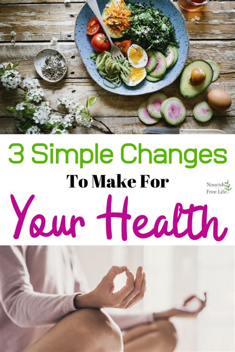 These Are 3 Simple Changes You Can Make To Your Lifestyle To Bring You