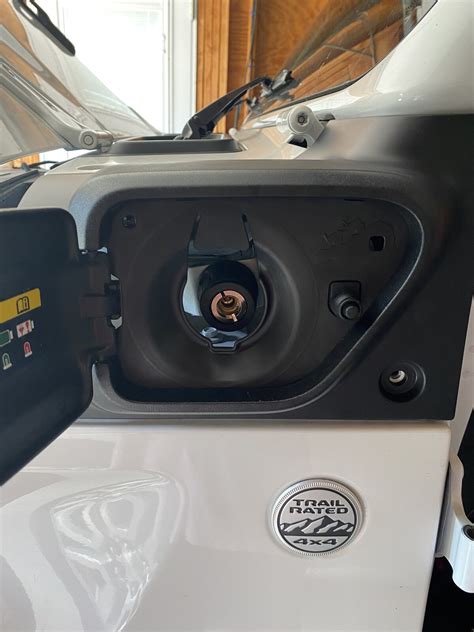 Wrangler 4xe Charge Port Cowl Repurposed For Arb On Board Air
