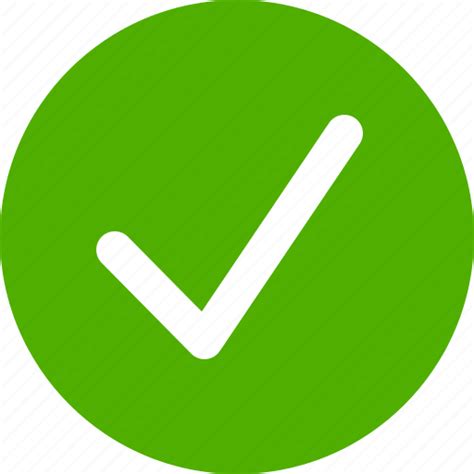 Premium Vector Check Mark Icon Checkbox Circle Button
