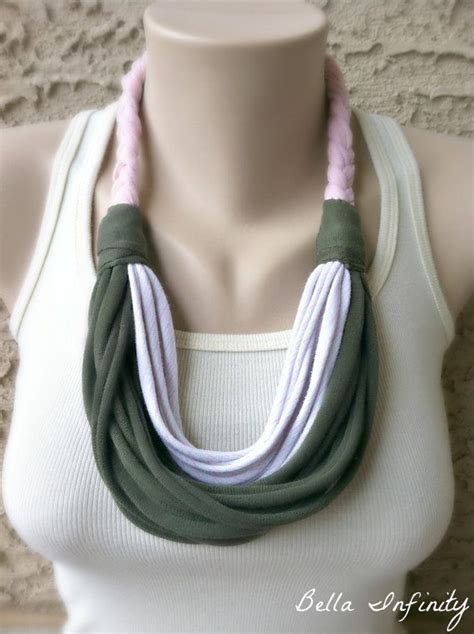 Bella Infinity Braided Scarf Upcycled By Bellainfinityscarves