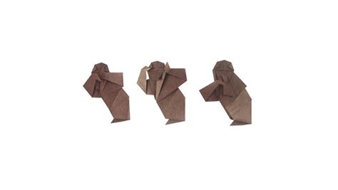 Happy Year Of The Origami Monkey Origami Expressions