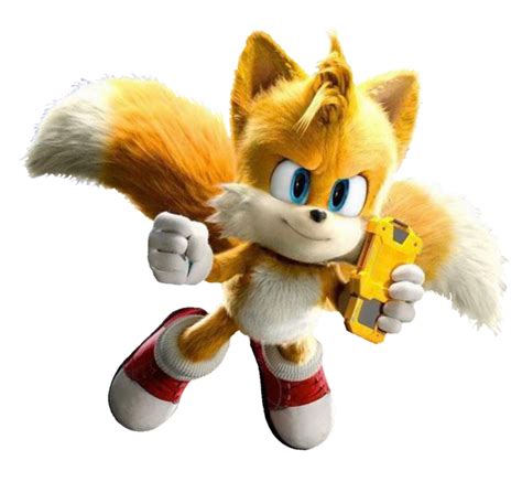 Sonic Movie 2 Miles Tails Pose Em 2022 Toy Bonnie Arte De Fã