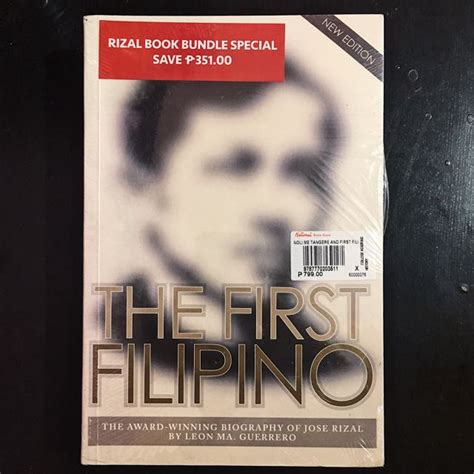 Jose Rizal S Noli Me Tangere W His Biography Bundle Book Hobbies My