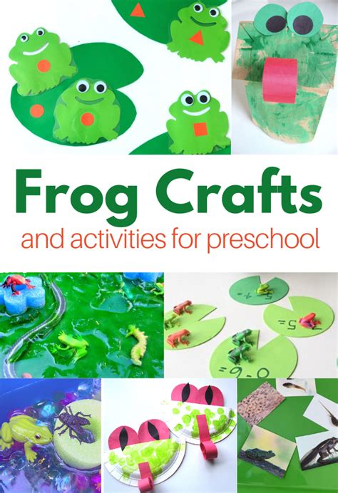 Frog Crafts And Activities For Preschool No Time For Flash Cards