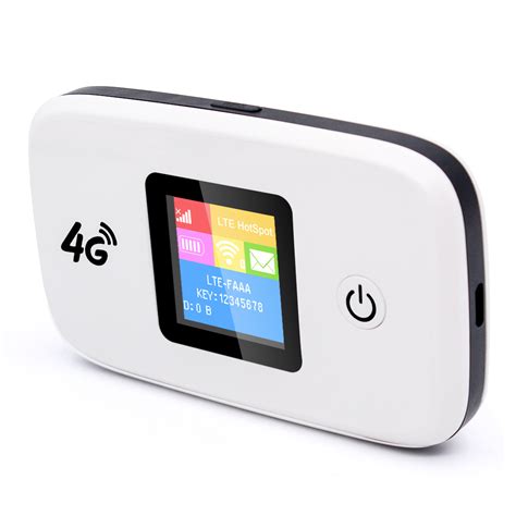 Lte G G Mifi Hotspot Sans Fil Du Modem Routeur Wifi De Poche Avec