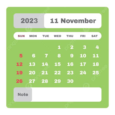 Calendario Noviembre 2023 Png Noviembre Calendario 2023 Png Y