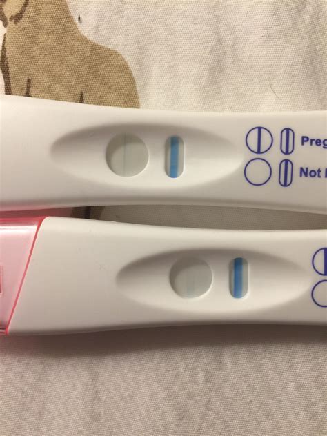 Pregnant Test Line Kabur Clearblue Easy Pregnancy Test Line On Unused