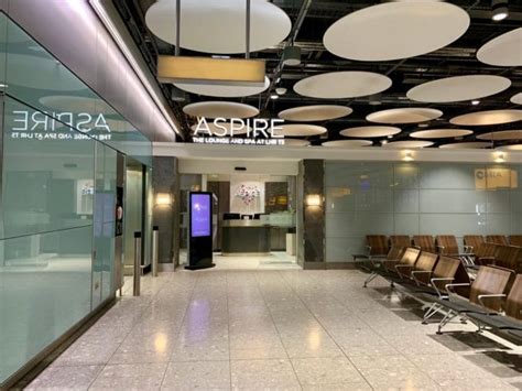 Review Aspire Lounge London Heathrow Terminal 5 Meilenoptimieren