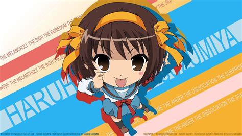 Haruhi Suzumiya Wallpapers Wallpaper Cave