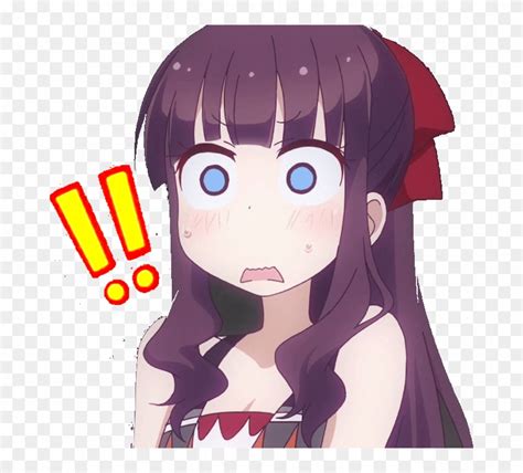 Anime Surprised Face  Meme Image