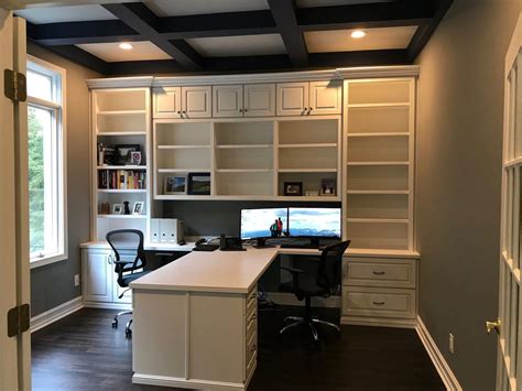 Innovative Cabinets and Closets #craftroomremodel | Home office