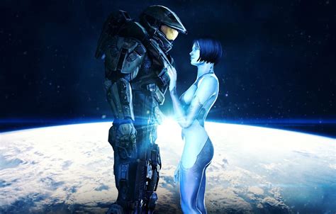 Master Chief And Cortana Wallpapers Top Free Master Chief And Cortana Backgrounds