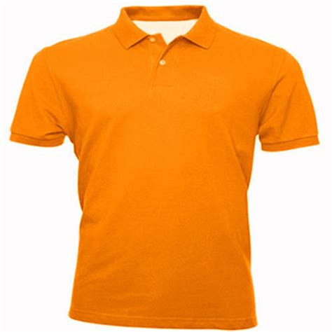 Men's Orange Polo T-Shirt at Rs 350/piece | Men Plain T Shirt | ID