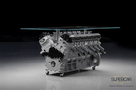 Jaguar V12 “symphony” Engine Table The Supercar Store