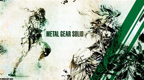 Metal Gear Solid Raiden Solid Snake Wallpapers Hd Desktop And
