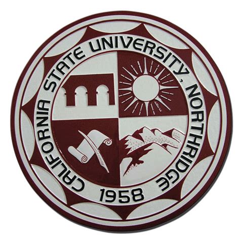 California State University Northridge Wooden Seals And Logo Emblems