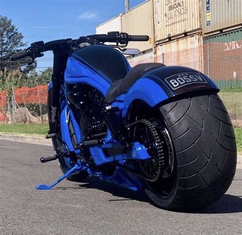 Blue Motorcicle V Rod Custom Custom Street Bikes V Rod