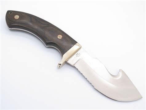 Vtg Colt Ct7 B Serengeti Seki Japan Guthook Skinner Fixed Blade Hunting