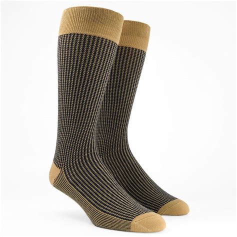 Micro Houndstooth Khaki Dress Socks In 2021 Khaki Dress Khaki Brown