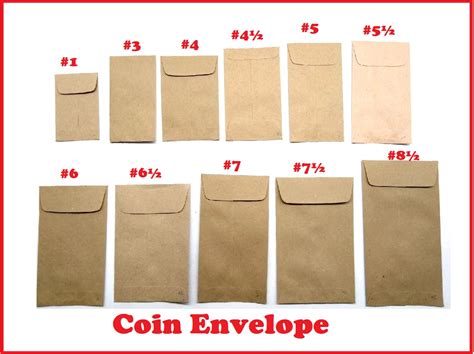 Coin Envelope 1500pcskraft Paper Lazada Ph