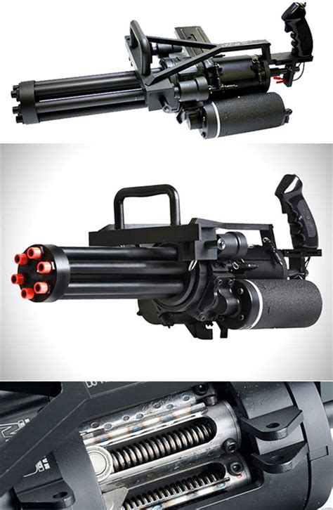 Echo1 M134 Airsoft Bb Minigun Has 1700 Round Capacity Quick Change