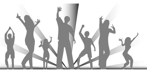 Free Vector Graphic Party Dance Group Fun Disco Free Image On