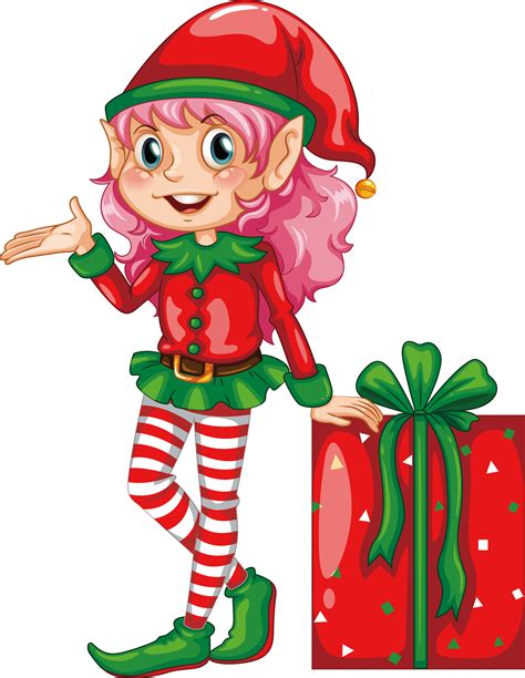 Natural Elf Png Elf Png Png Files For Cricut Merry Christmas Png The