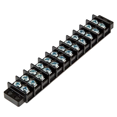 12 Position Barrier Terminal Block 14 22 Awg Super Bright Leds