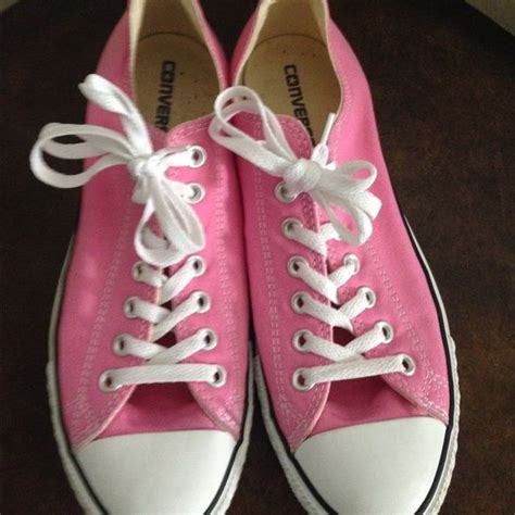 Pink Low Top Converse Size 11 Womens 9 Mens Low Top Converse