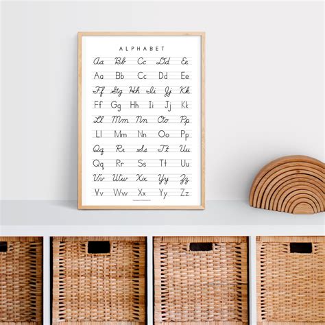 10 Best Printable Manuscript Alphabet Chart Artofit