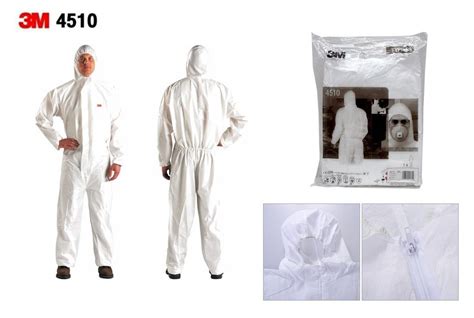 3m ppe white disposable protective coverall 4510 my power tools