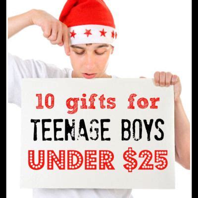 Choosing a gift for your boyfriend might seem easy at first. 10 Gifts for Teenage Boys under $25 | Gifts | Pinterest ...
