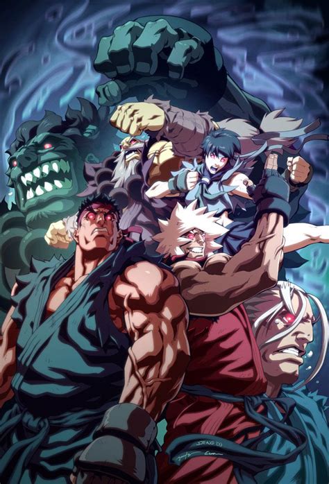 Udons Street Fighter Artwork Image 11 Capcom Vs Snk Marvel Vs