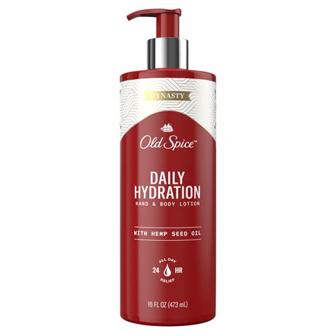 Old Spice Daily Hydration Hand And Body Lotion For Men With Hemp Seed