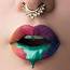 Lip Art Imitates Nail As A Funky New Trend  BEAUTY