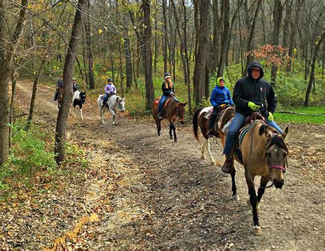 Take A Trail Ride With Westercamp Rent A Horse Travel Iowa