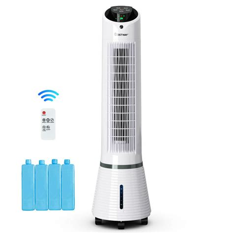 Goplus Portable Air Conditioner Cooler Fan Filter Humidify Tower Fan W